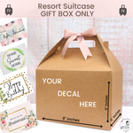 Load image into Gallery viewer, Resort Suitcase Gift Box