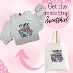 Load image into Gallery viewer, Organic Cotton Tote Bag - HOME IS WHERE YOU PARK IT