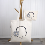 Load image into Gallery viewer, Organic Cotton Tote Bag - Strong Woman