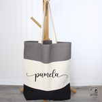 Load image into Gallery viewer, Cotton Tote Bag - My Name