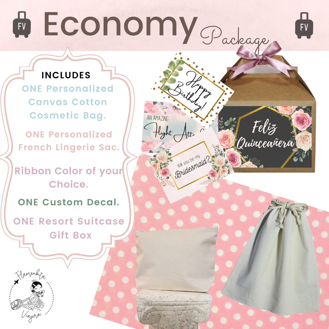 Resort Suitcase Gift Box - Economy
