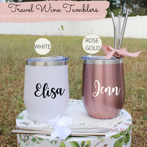 Resort Suitcase Gift Box - First Class