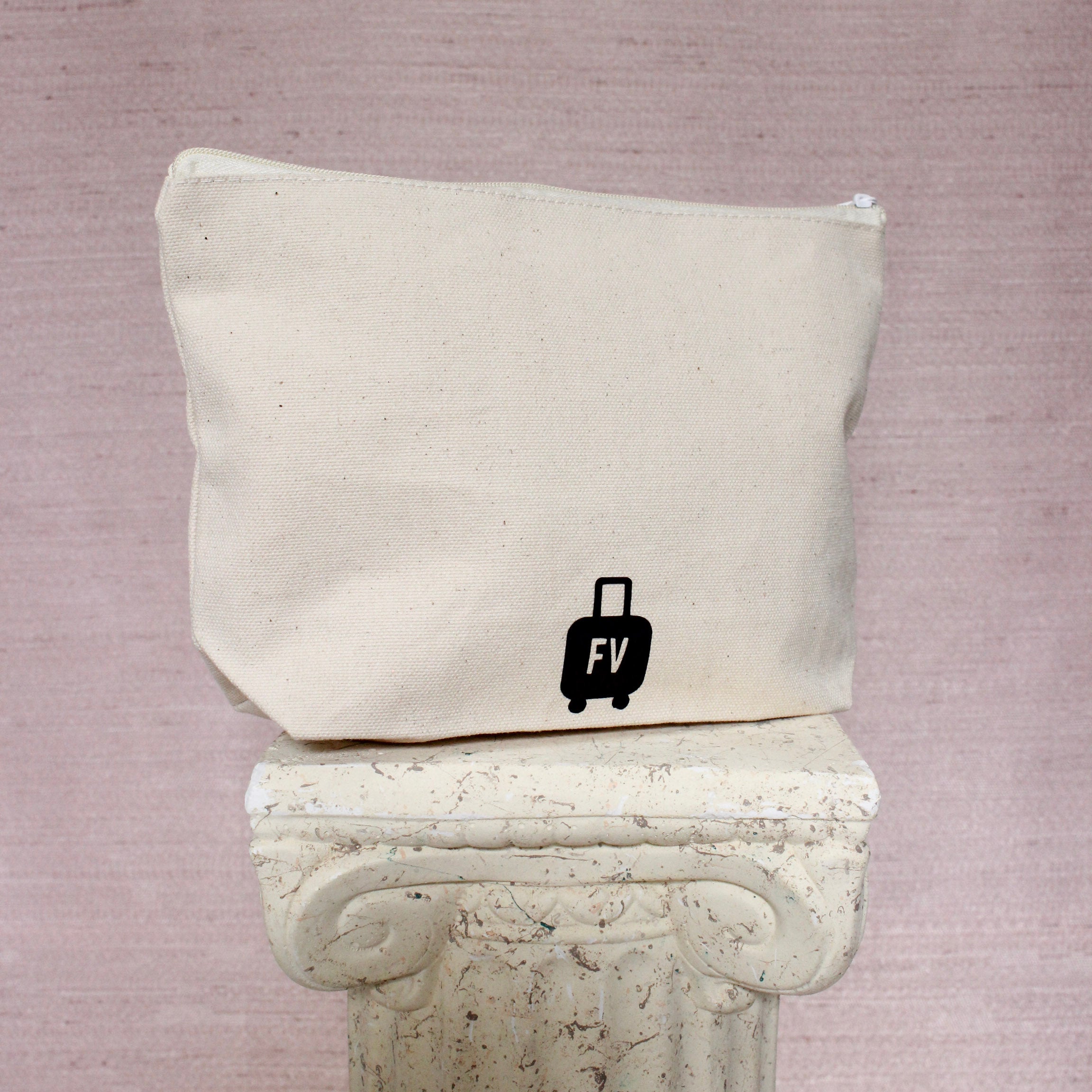 Travel Cosmetic Bag - Traveling Heart