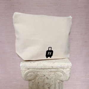 Travel Cosmetic Bag - Traveling Heart