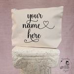 Load image into Gallery viewer, Travel Cosmetic Bag - My Name
